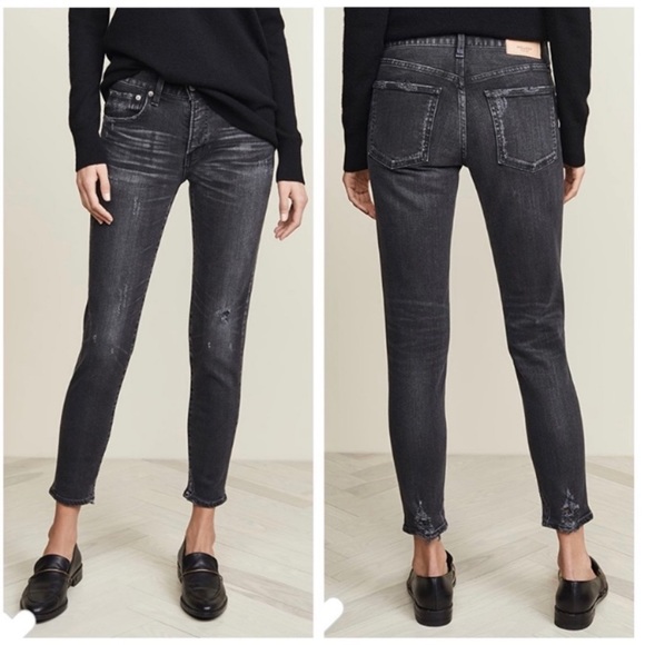 MOUSSY VINTAGE Velma Comfort Stretch Jeans in FADED BLACK SIZE 24 - Picture 2 of 16